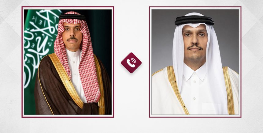 قطر والسعودية تبحثان التطورات الإقليمية وجهود خفض التصعيد